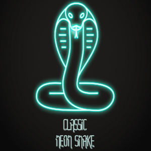 Classic Neon Snake