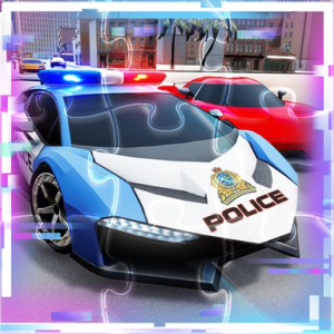 Police Cars Match3 Puzzle Slide